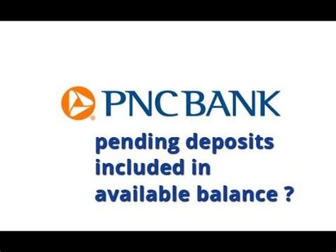 Does pnc show pending deposits. Things To Know About Does pnc show pending deposits. 